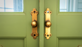 Painted-over door hinges and hardware? Learn how professional restoration safely strips old paint to reveal the original finish underneath.